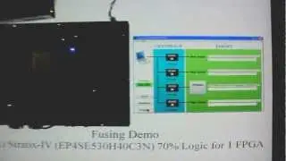 FPGA Configuration with CleverACE for Altera 70% Logic Demo!