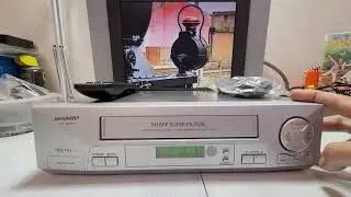 VIDEOREGISTRATORE VHS SHARP VC-M304 LONG PLAY SP-LP PERFETTAMENTE FUNZIONANTE 69&euro; INCLUSA SPEDIZIONE