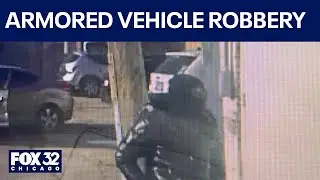 Chicago armored vehicle robbery: FBI offers $10K reward, releases photos of suspect after guard shot