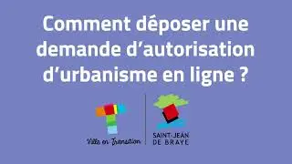 Comment d&eacute;poser une demande d'autorisation d'urbanisme en ligne ?