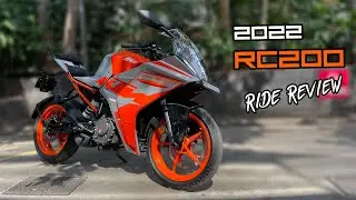 KTM RC 200 2022 - Detailed Ride Review | All New Updates | Top Speed | Rev Explorers