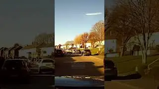 Mum in a rush to school forgets how to drive 👀 #ukdashcam