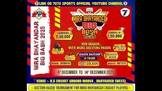 DAY 2 || MIRA BHAYANDER BIG BASH 2025