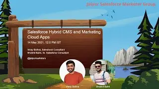 Salesforce Hybrid CMS and Marketing Cloud Apps