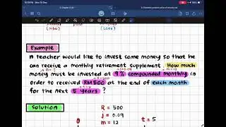 11  Present Value of Annuity and Annuity Due