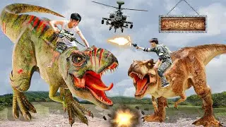 T-Rex Chase - Part 92 - Jurassic World Dinosaur Fan Movie