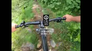 Montozzo Scharte unterer Teil: Transalp Klassiker mit Enduro MTB | Ride With Love