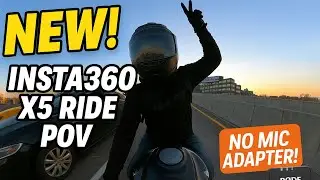 First Ride with the Insta360 X5 + Rode Wireless Go 2! | Bronx to Queens