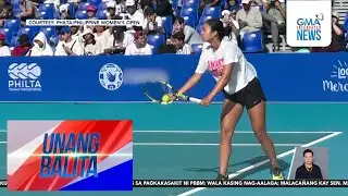PH tennis player Alex Eala, kabilang sa mga maglalaro sa WTA 125 Philippine Women's... | Unang Hirit