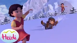 The Snow is Here! - Heidi's Adventures Season 2 🗻🌷 - Cartoons For Kids🏔🌼