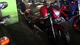Motorbike  custom of indonesia