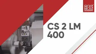 CS2 LM 400 - Compact Horizontal CNC Lathe from Ace Designers