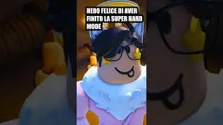 FINALE DI ROBLOX DOORS SUPER HARD MODE #shorts