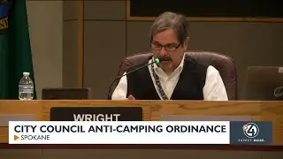City council anti-camping ordinance