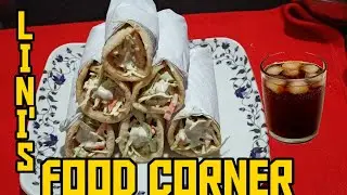 Homemade Beef Shawarma | Shawarma+kuboos+mayonnaise 😋 LINI'S FOOD CORNER