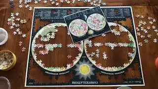 Cavallini & Co Constellations 1000 Piece Puzzle Timelapse