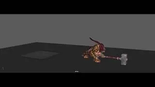 Hammer Slam Animation [Maya]
