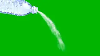 Pouring water Green Screen Effects With Sounds HD Footage