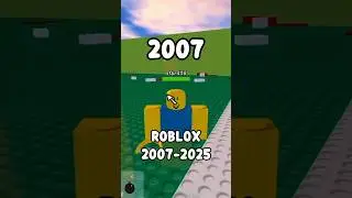 Roblox 2007-2025 (Word Smallest Violin) #roblox #sad #nostalgia