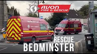 WATER RESCUE - Avon Fire and Rescue Bedminster Double response