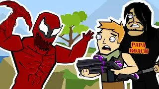 Carnage HACKED The Season 8 Lobby?! | The Squad (Fortnite Animation)