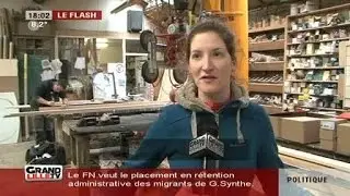 Une menuisi&egrave;re parmi les hommes &agrave; Tourcoing