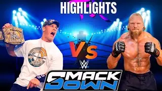 HIGHLIGHTS: Jhon Cena Vs Brock Lesnar Fight With Stil Chair