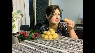 Besan ke laddu recipe in English and Urdu