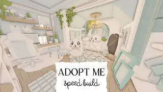 Blue Chiikawa Tiny Home Speed Build 🌀 Roblox Adopt Me!