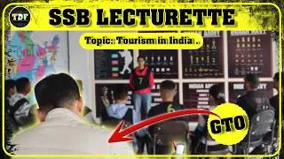 DAILY SSB LECTURETTE &ndash; TOURISM IN INDIA | SSB Interview 2026 | NDA CDS AFCAT #ssbpreparation