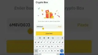 Binance crypto box code