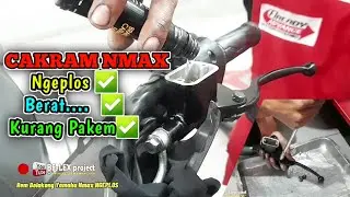 MEMPERBAIKI REM BELAKANG YAMAHA NMAX NGEPLOS DAN BLONG
