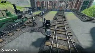 Super fast train onthe Ember Valley Railway