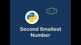 second smallest integer from list in python 😀