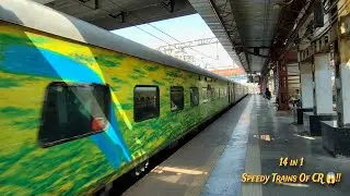 [ 14 in 1 ] Powerful ELECTRIC Actions | ICF & LHB Trains | Above 110Kmph!! IndianRailway