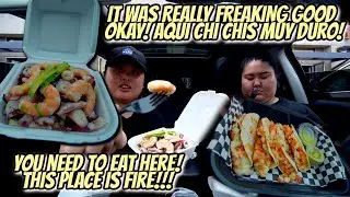 AUTHENTIC MEXICAN SEAFOOD MUKBANG 먹방 MARISCOS + CEVICHE DE CAMARON + SHRIMP MELTED CHEESE TACOS!