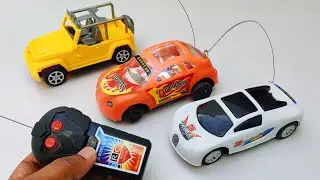 1 Remote Control and 3 Cars | Mr sha