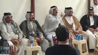 امير بني حسن في العراق الامير ابو قسور يحضر مشية عشير شمر في النجف