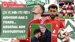 Liverpool vs Man United! Amorim has 3 years + Arteta Comparison| Arsenal UCL & EPL Faves? | ROP #57