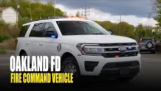 GHOST GRAPHICS I Fire Command Vehicle l Oakland FD