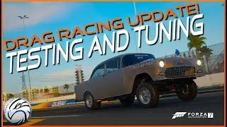 Forza 7 DRAG RACE UPDATE - New Start Lights, Launches, Faster Rounds