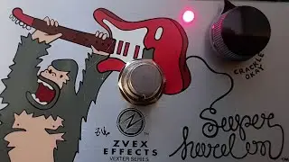 Гитарная педаль Zvex Effects Super Hard On - Рассказ и показ