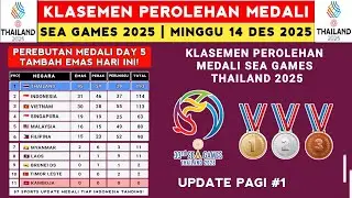 INDONESIA ADDED ANOTHER MEDAL! 2025 SEA GAMES Medal Standings - SEA GAMES Thailand 2025