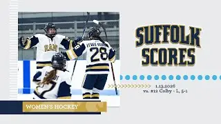 Suffolk Scores: Women's Hockey vs. No. 12 Colby, Jan. 13, 2026