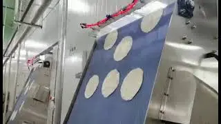 High Capacity Double Lines 850*850 hot pressing plate Tortilla Production Line Factory Price