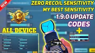 HMNT GAMING 1.9.0 !! Best Sensitivity CODE + Control Setting PUBG Mobile | BGMI