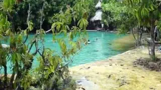 Crystal Pool (Crystal Pond, Sra Morakot, Emerald Pool) in Krabi, Thailand