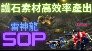 【魔物獵人Rise】2.0更新雷神龍教戰SOP，各階段打法教學，護石素材高效率產出