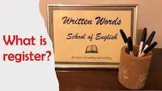 What is register?