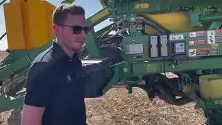 John Deere EZCal demo precision calibration on C Series air carts